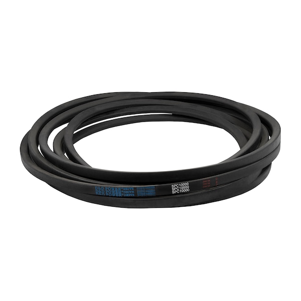 D&D SPC10000 Metric V-Belt, 10000mm Outside Length, 22 mm Top Width, 18 mm Thickness, 1 Ribs SPC10000 - main